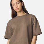 American Apparel FTCB0 Women’s French Terry Mid-Length Boxy Top American Apparel FTCB0 Women’s French Terry Mid-Length Boxy Top