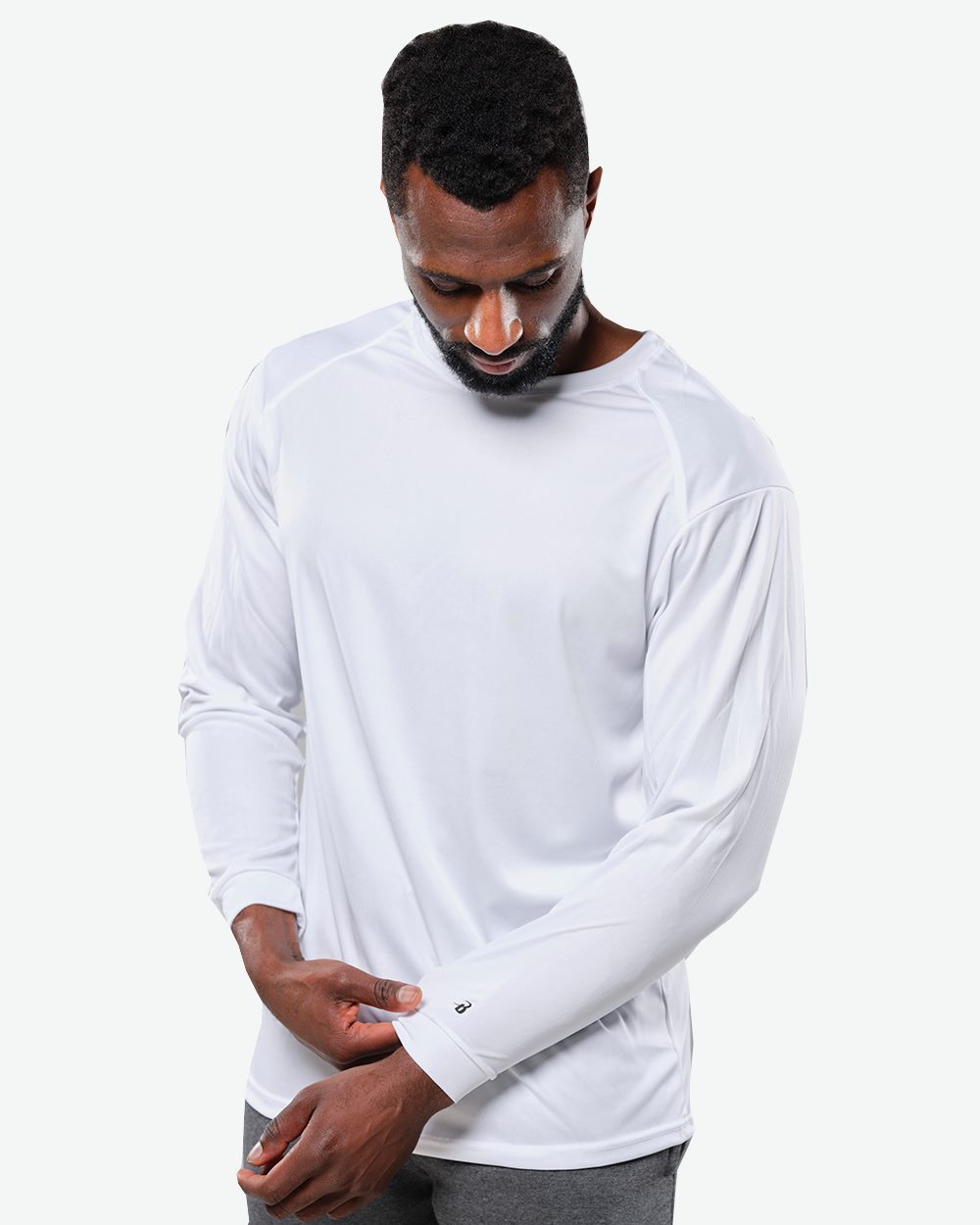 Badger 4104 Unisex B-Core Long Sleeve T-Shirt Badger 4104 Unisex B-Core Long Sleeve T-Shirt