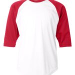 Badger 2133 Youth B-Core Three-Quarter Sleeve Baseball T-Shirt Badger 2133 Youth B-Core Three-Quarter Sleeve Baseball T-Shirt