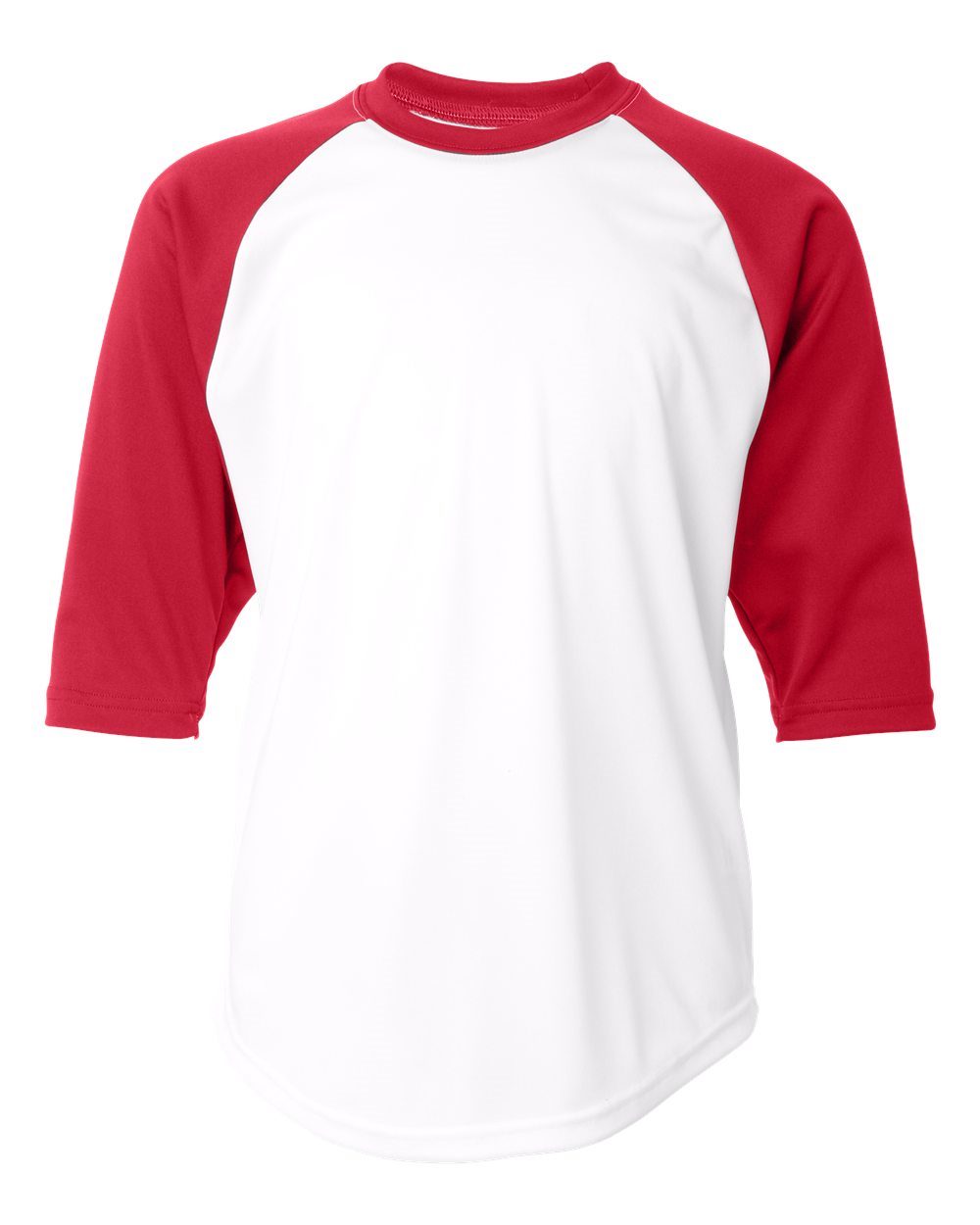 Badger 2133 Youth B-Core Three-Quarter Sleeve Baseball T-Shirt Badger 2133 Youth B-Core Three-Quarter Sleeve Baseball T-Shirt