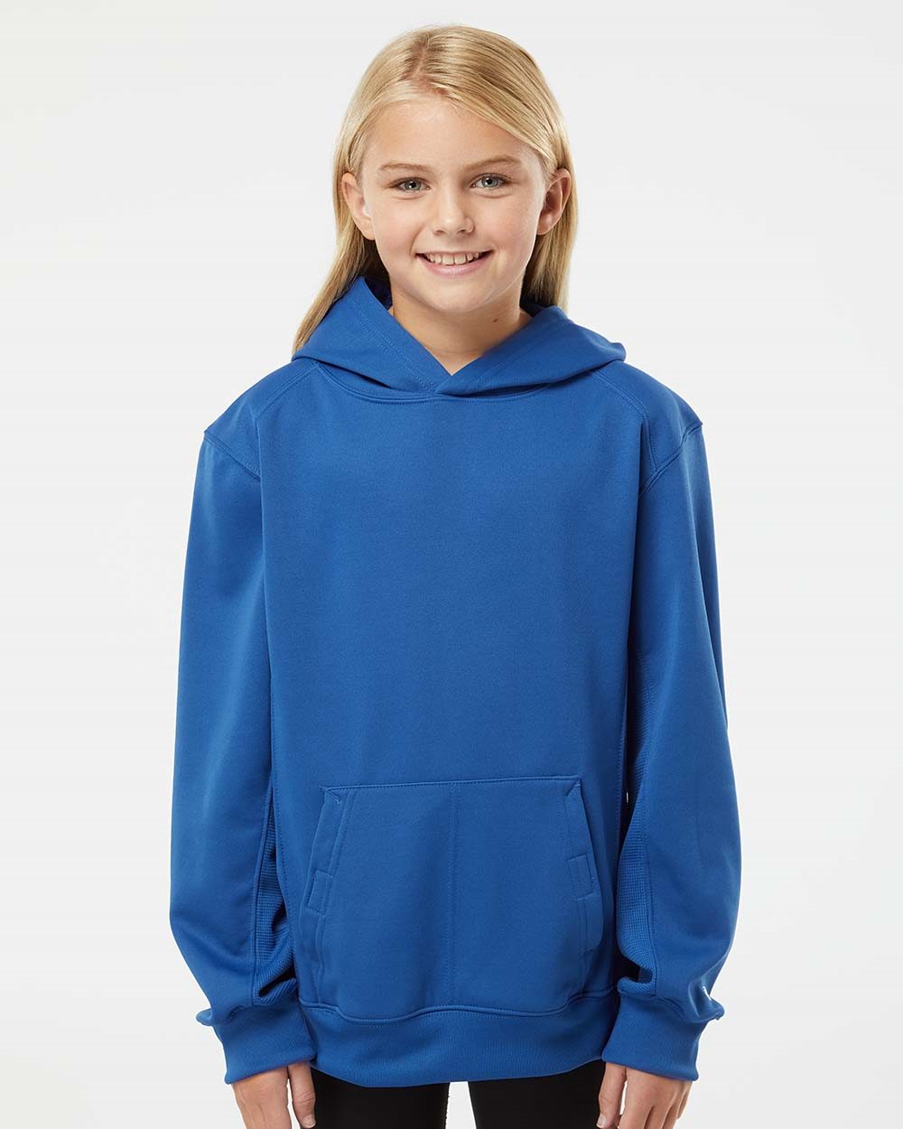 Badger 2454 Youth Performance Fleece Hooded Sweatshirt Badger 2454 Youth Performance Fleece Hooded Sweatshirt