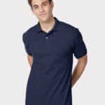 Hanes 054X Unisex EcoSmart® Jersey Polo Hanes 054X Unisex EcoSmart® Jersey Polo