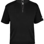Badger 4199 Men’s B-Core Short Sleeve Quarter-Zip Badger 4199 Men’s B-Core Short Sleeve Quarter-Zip