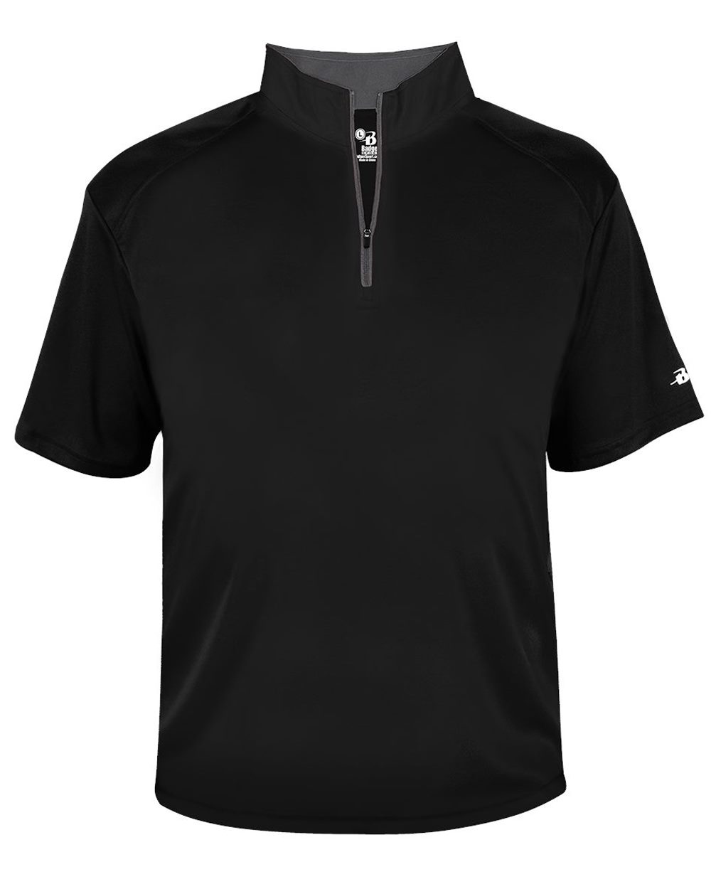 Badger 4199 Men’s B-Core Short Sleeve Quarter-Zip Badger 4199 Men’s B-Core Short Sleeve Quarter-Zip