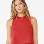 BELLA + CANVAS 6682 Women’s Racerback Crop Tank