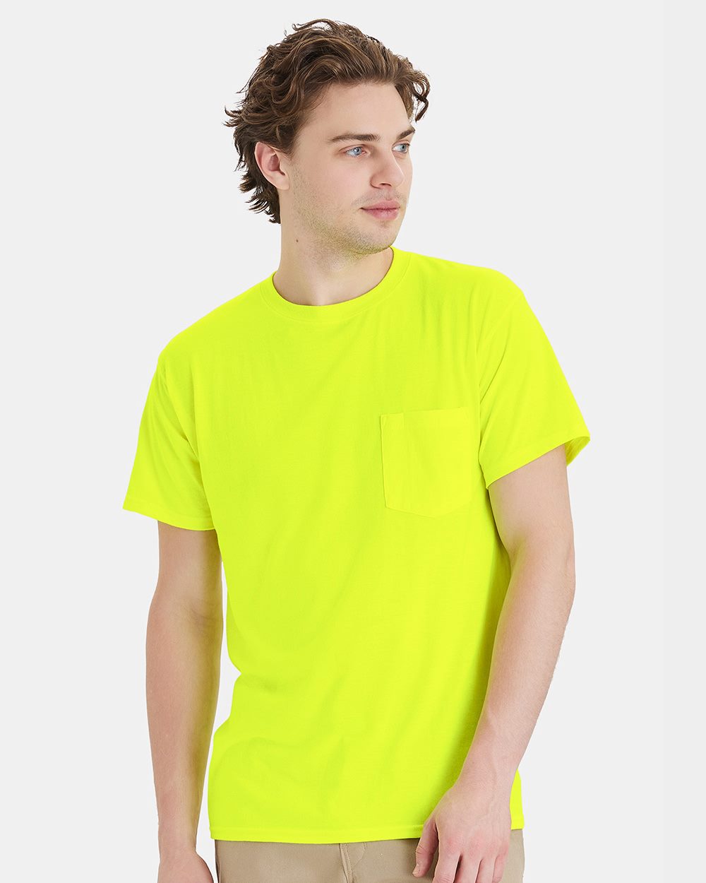 Hanes W110 Unisex Workwear Pocket T-Shirt Hanes W110 Unisex Workwear Pocket T-Shirt