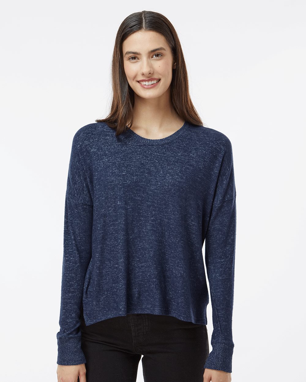 Boxercraft L06 Women’s Cuddle Fleece Boxy Crewneck Pullover Boxercraft L06 Women’s Cuddle Fleece Boxy Crewneck Pullover