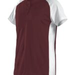 Maroon/ White