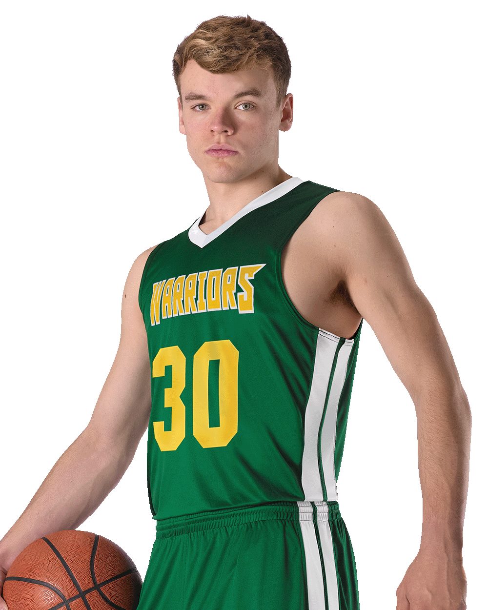 Alleson Athletic 538J Men’s Single Ply Basketball Jersey