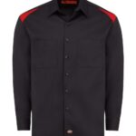 Black/ English Red