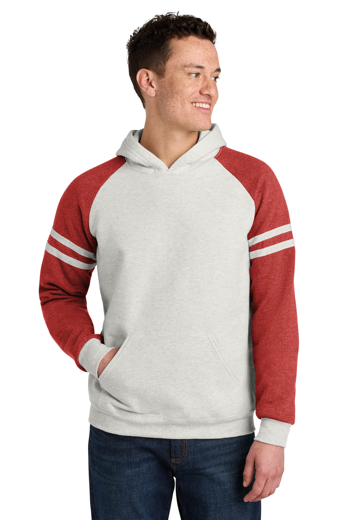 97C_oatmealheatherfieryredheather_model_front