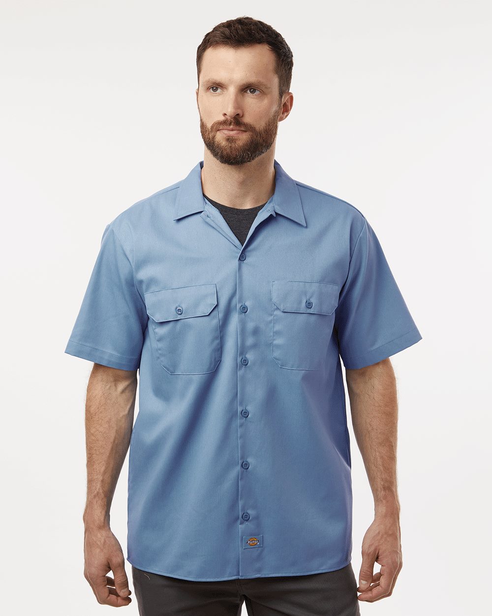 Dickies 2574T Men’s Tall Short Sleeve Work Shirt Dickies 2574T Men’s Tall Short Sleeve Work Shirt