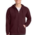 993M_maroon_model_front