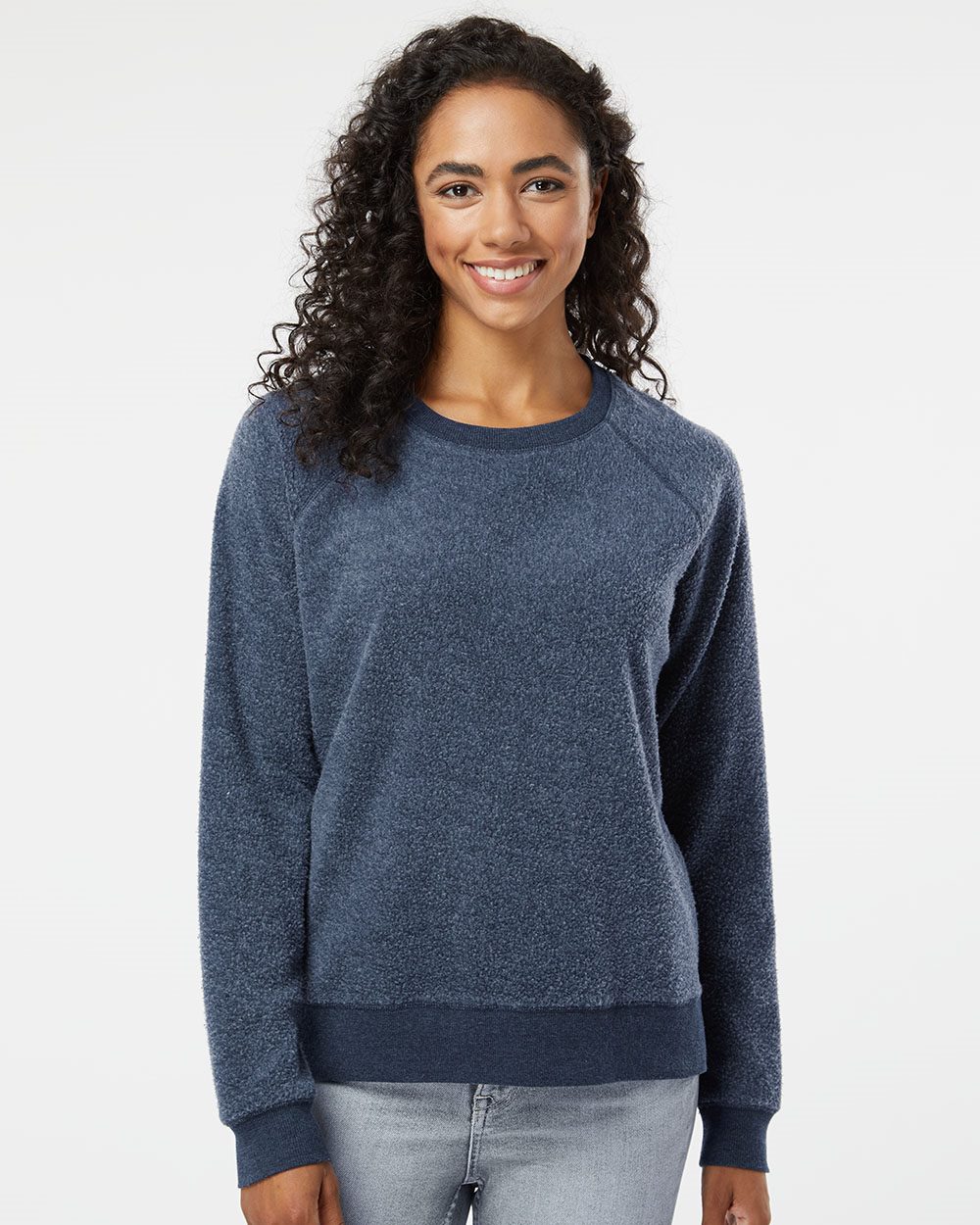 Boxercraft K01 Women’s Fleece Out Crewneck Pullover
