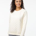 Boxercraft R08 Women’s Quilted Crewneck Pullover