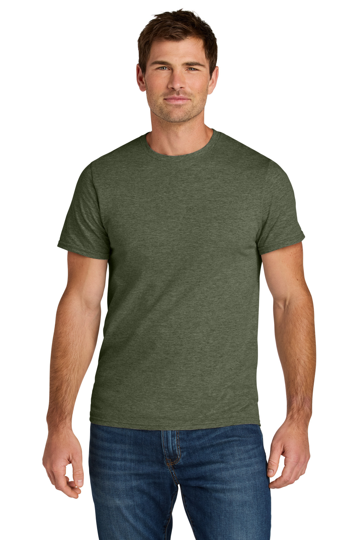 IC46M_militarygreenheather_model_front