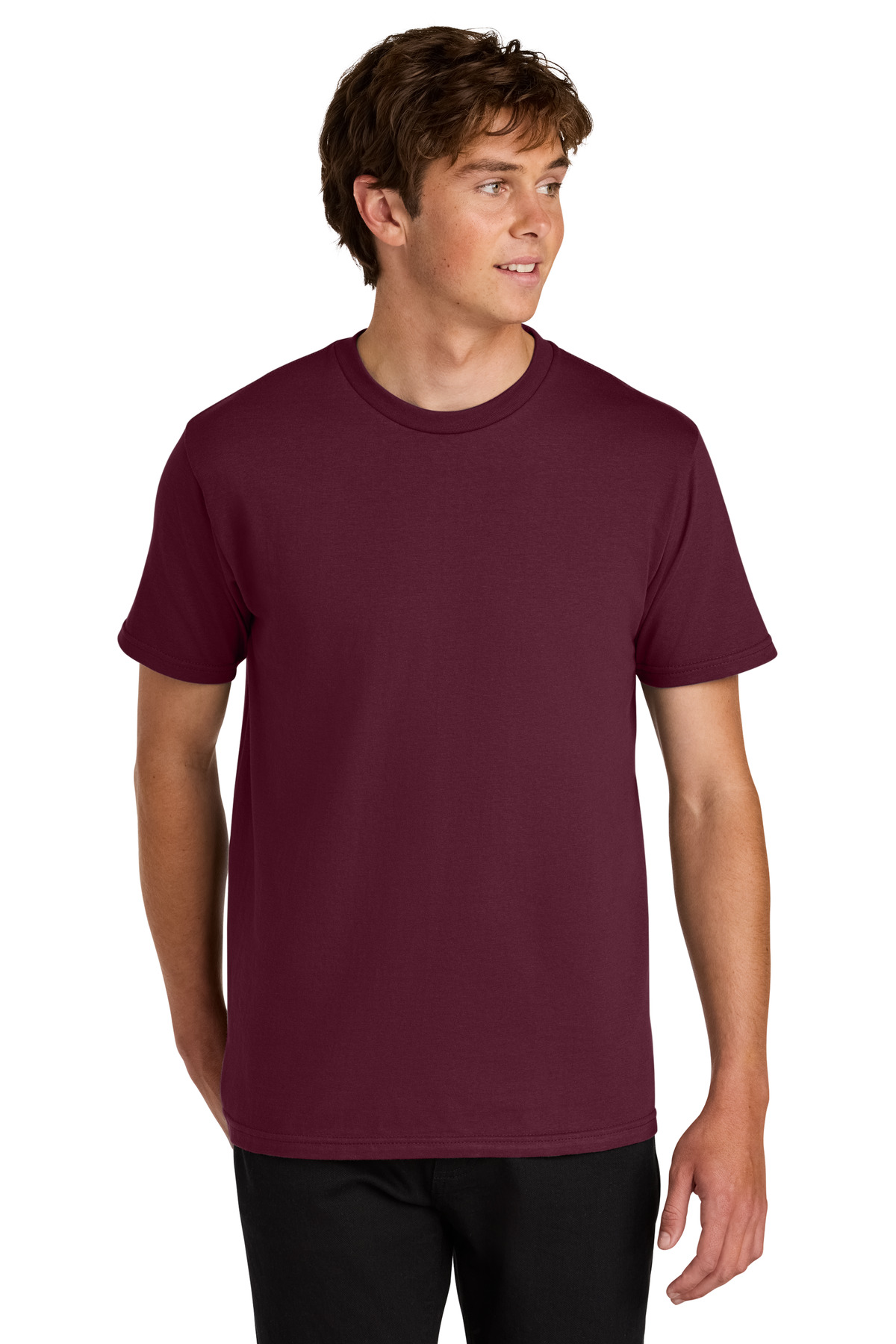 65000_maroon_model_front