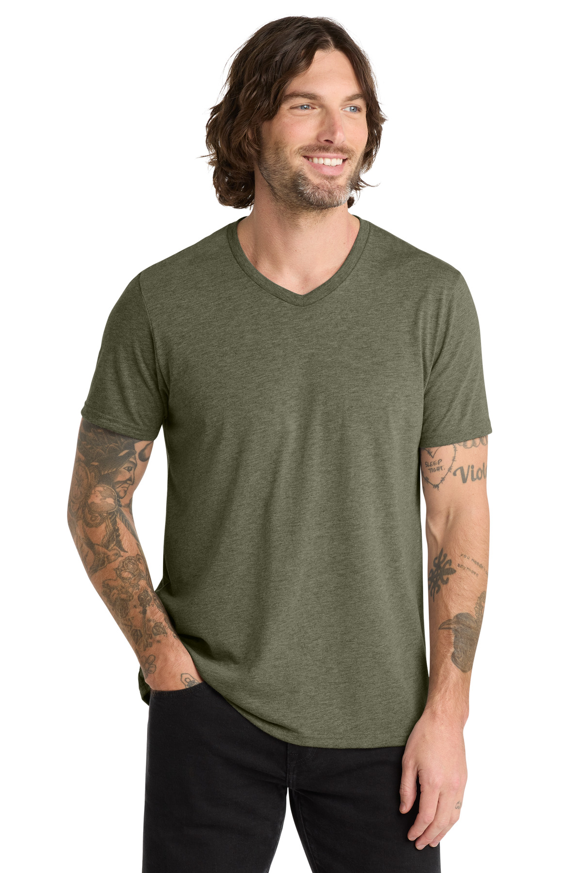 AL2014_oliveyougreen_model_front
