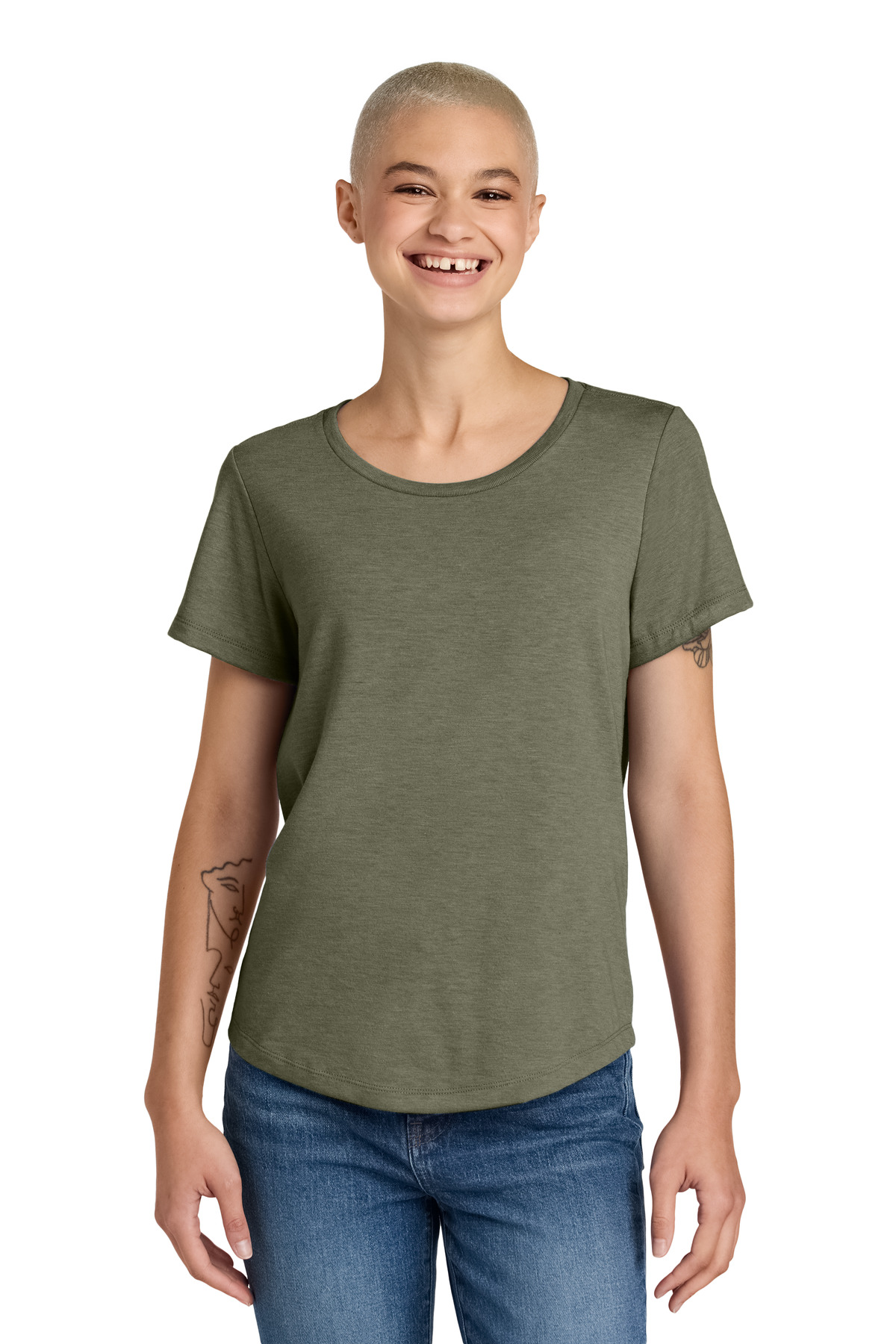 AL2015_oliveyougreen_model_front