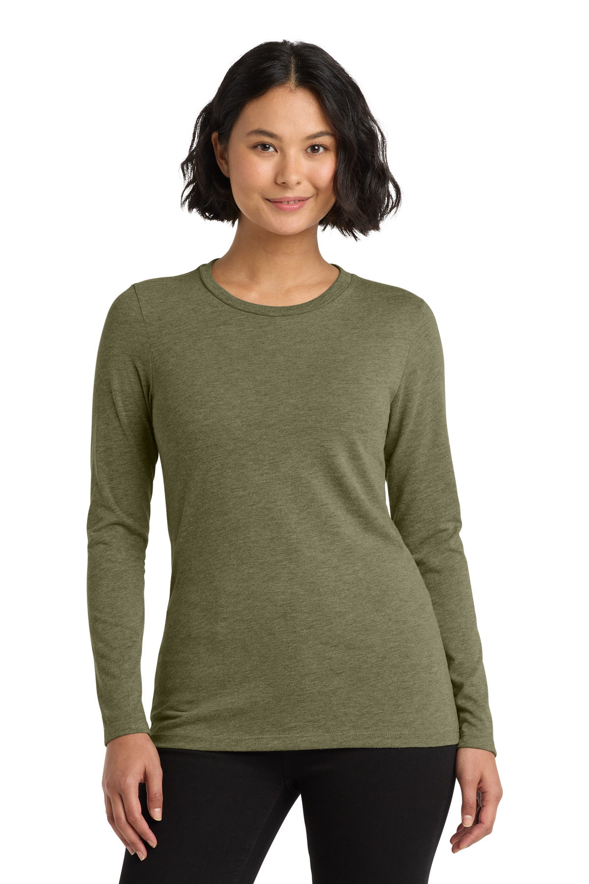 AL6008_oliveyougreen_model_front