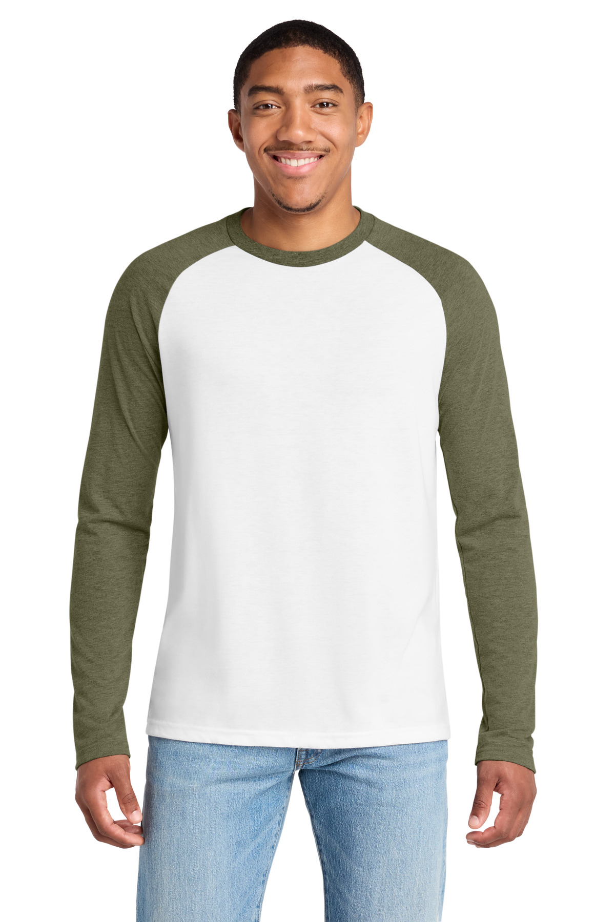 AL6009_oliveyougreenbrightwhite_model_front