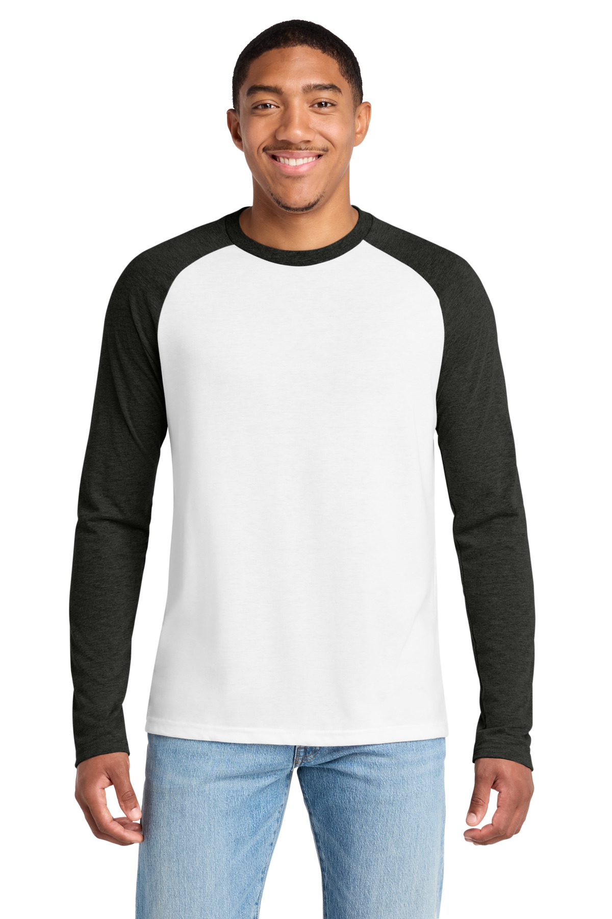 AL6009_spaceblackbrightwhite_model_front