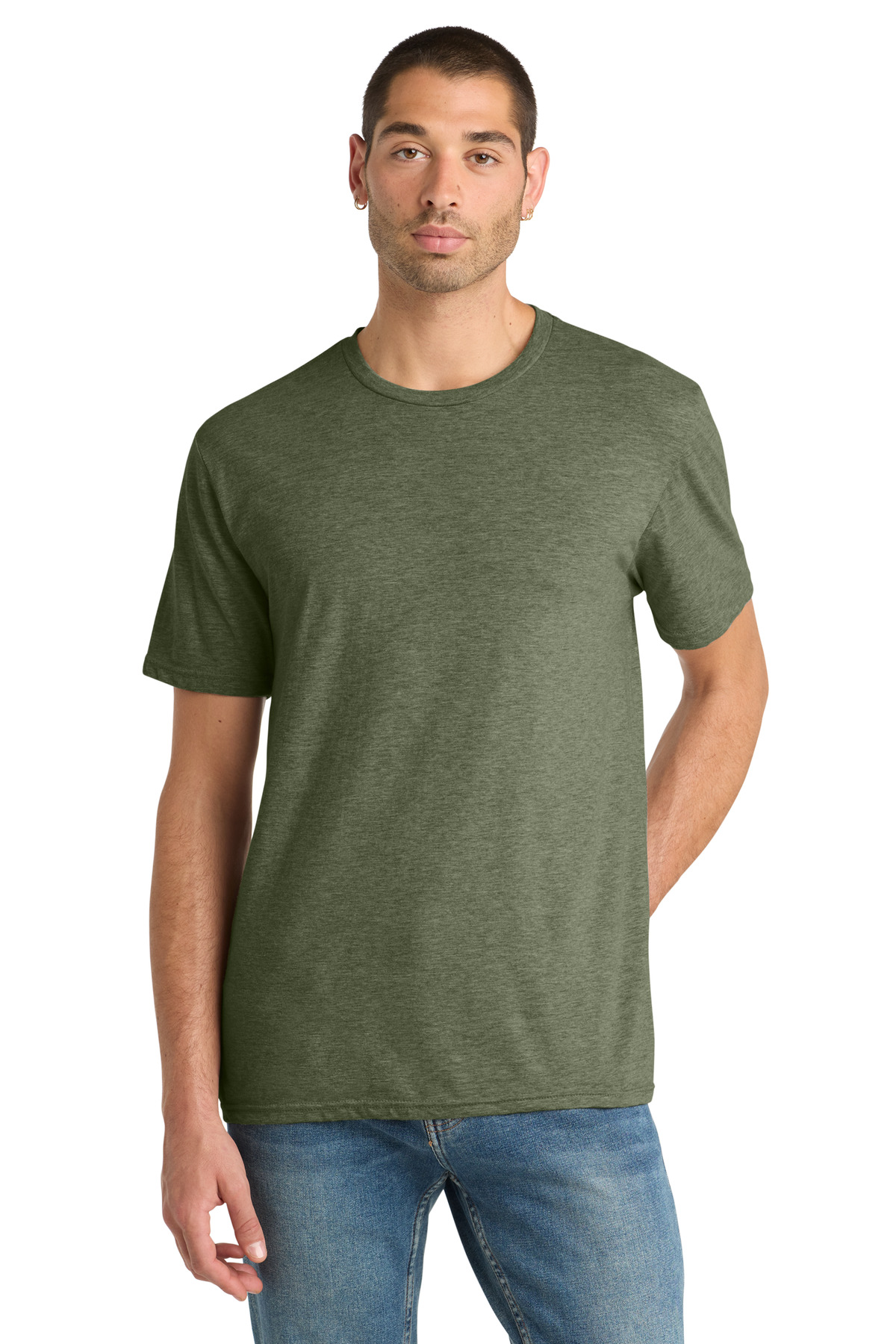 DM108_heatheredolive_model_front