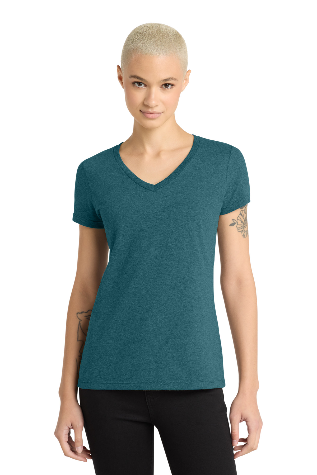 DM1170L_caribbeanblueheather_model_front