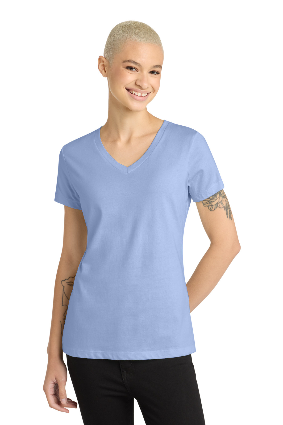 DM1170L_softlilac_model_front