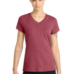DM1190L_heatherred_model_front