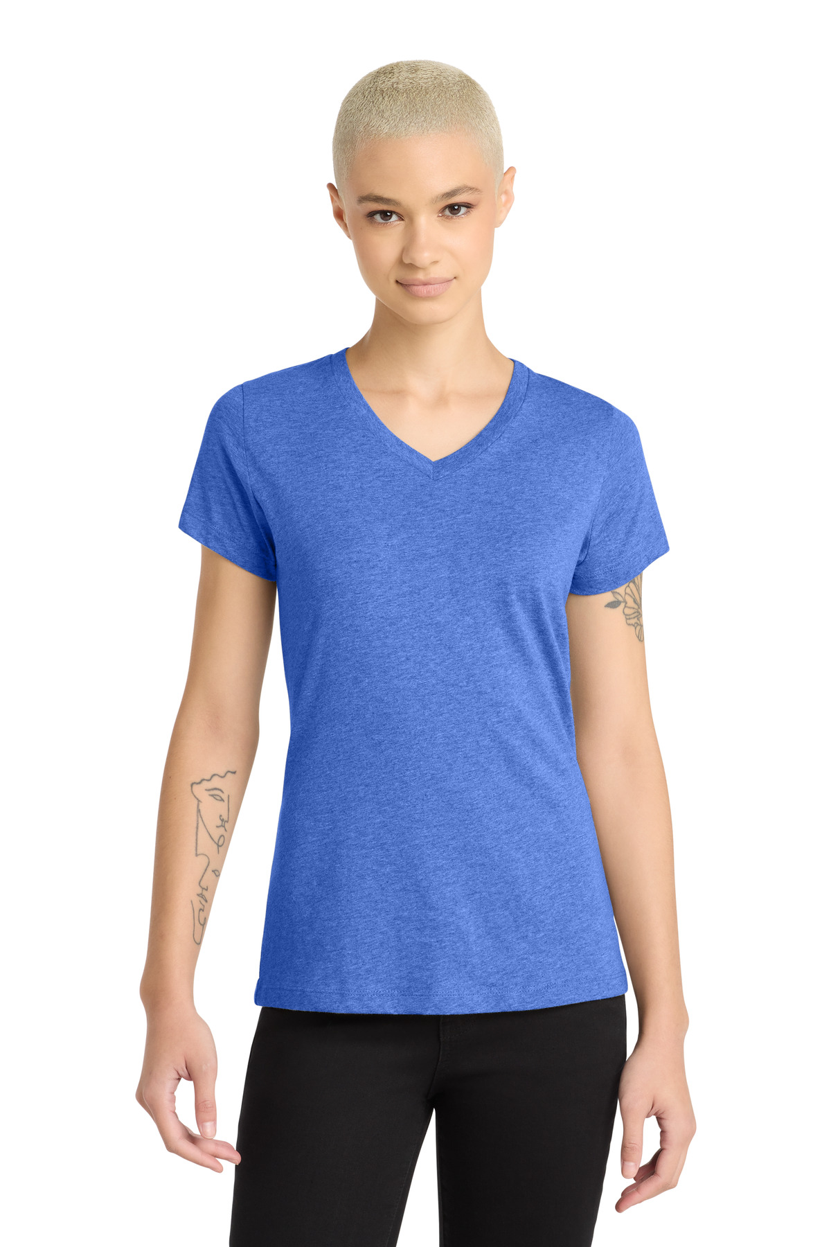 DM1190L_heatherroyal_model_front