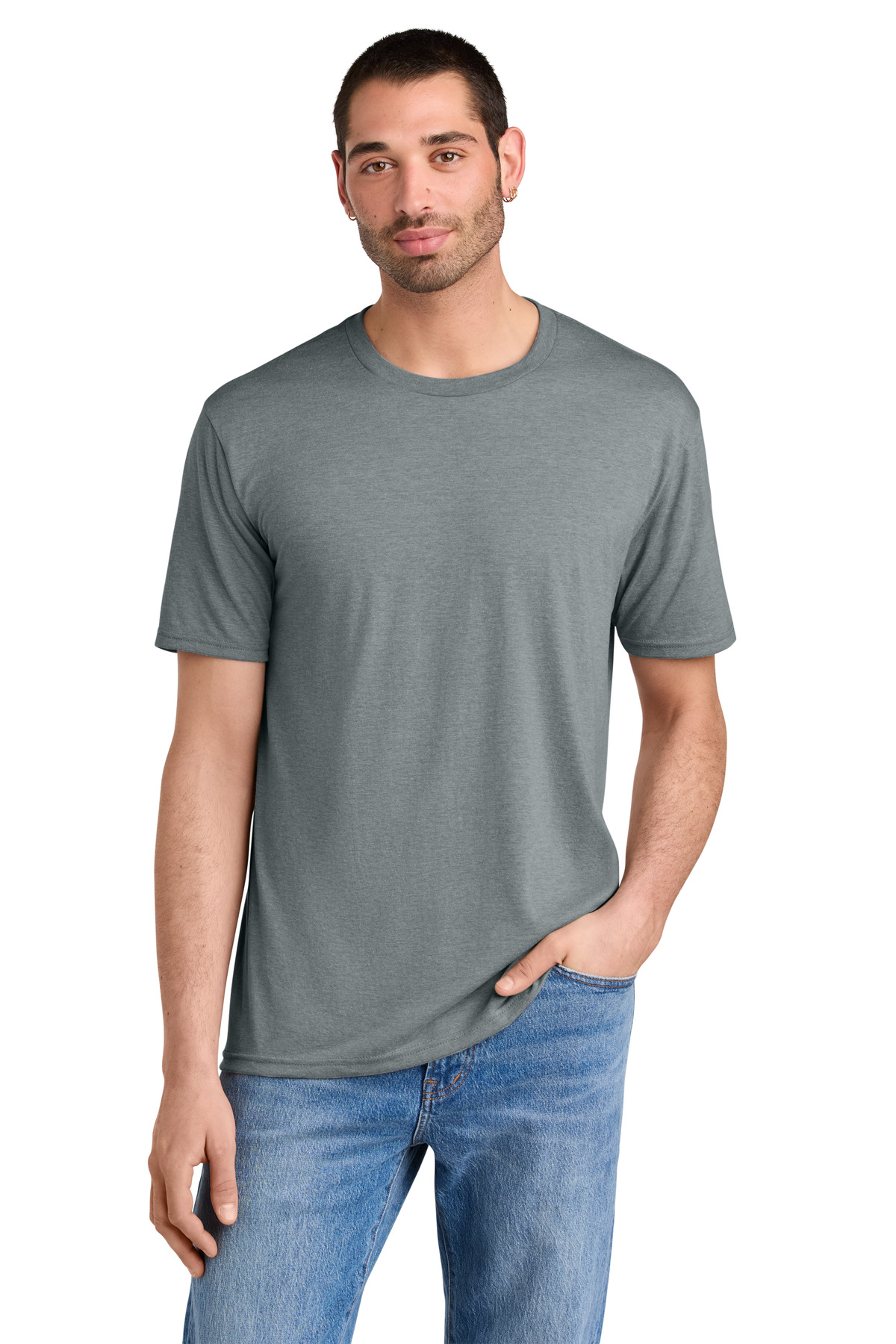 DM130_heatheredgrey_model_front