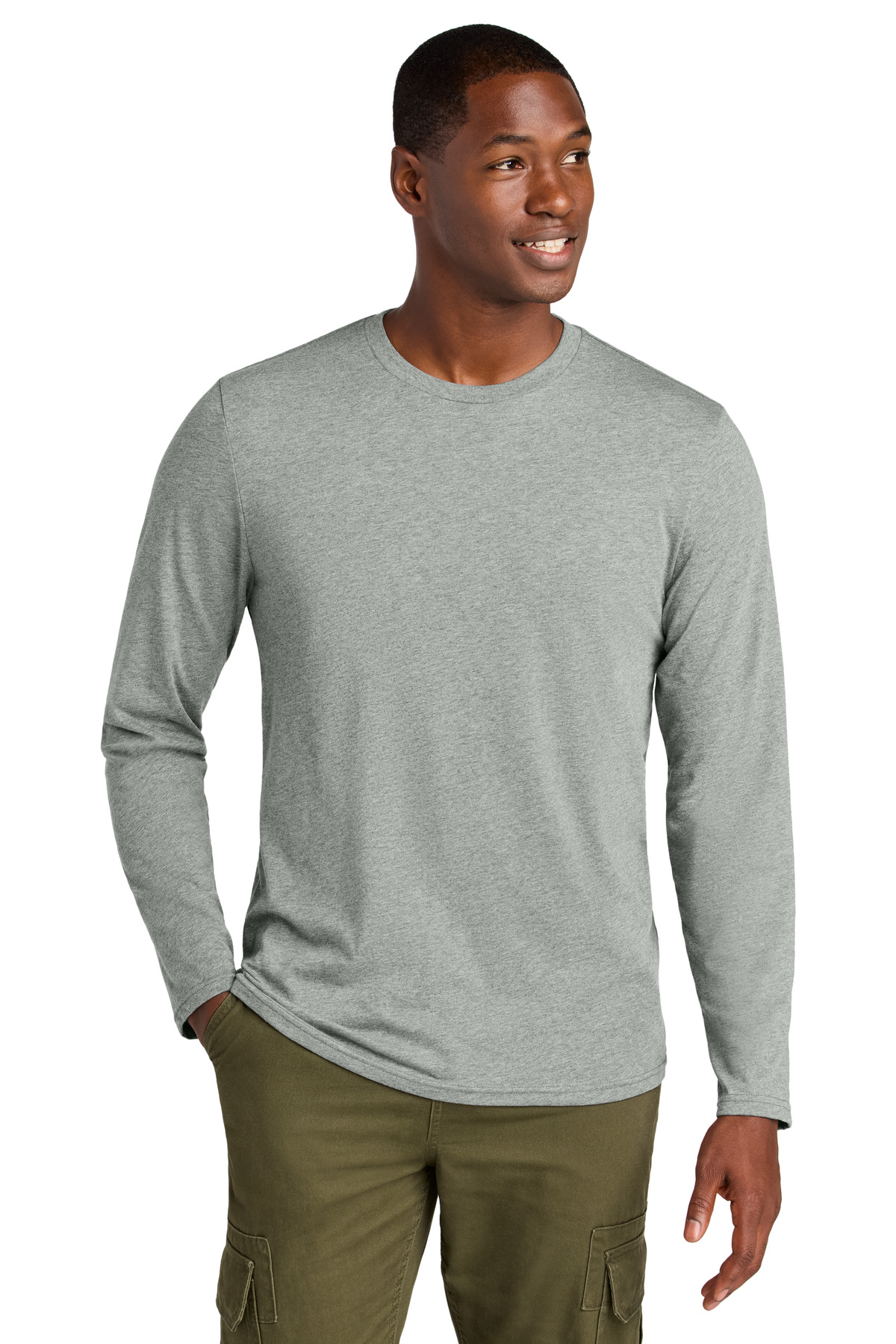 DT185_lightheathergrey_model_front