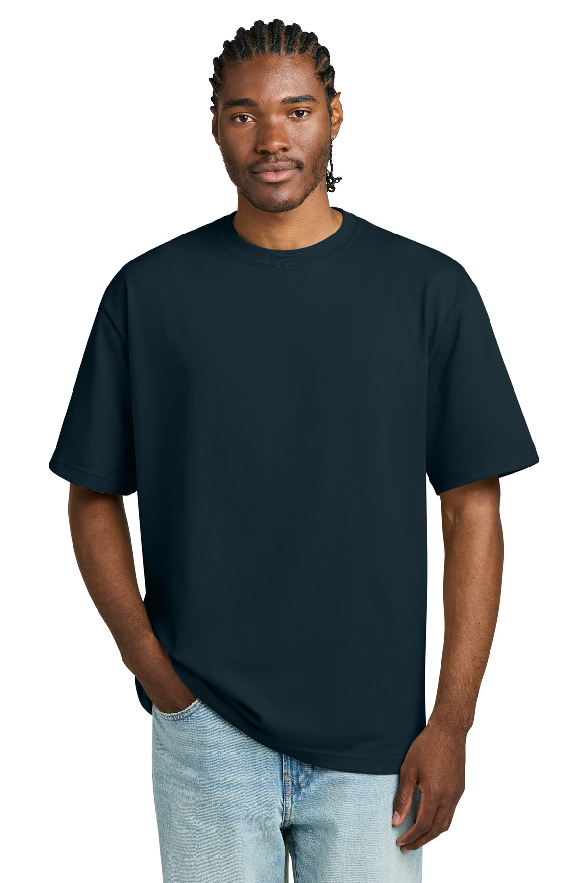 DT6065_navyblue_model_front