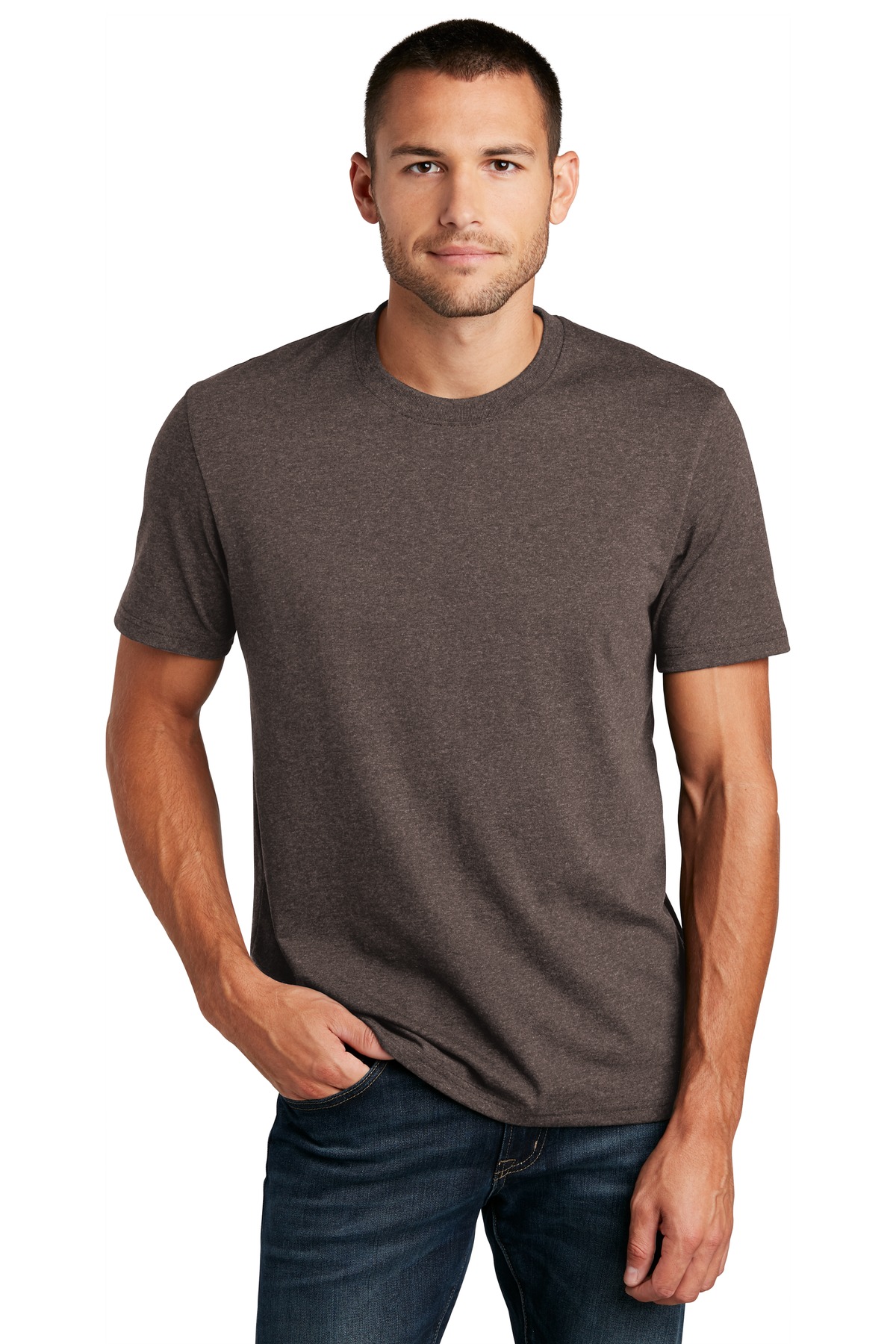 DT8000_deepbrownhthr_model_front_112019