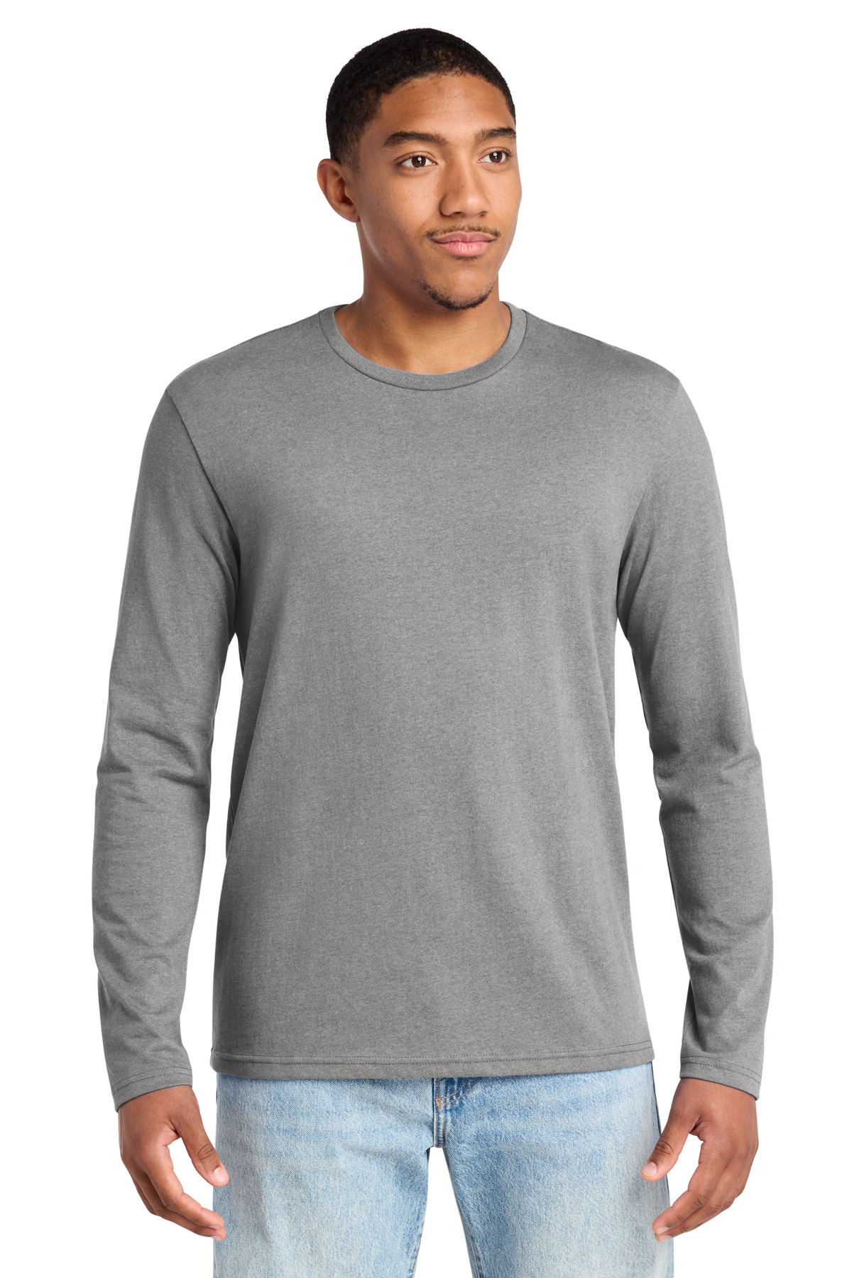 DT8003_lightheathergrey_model_front