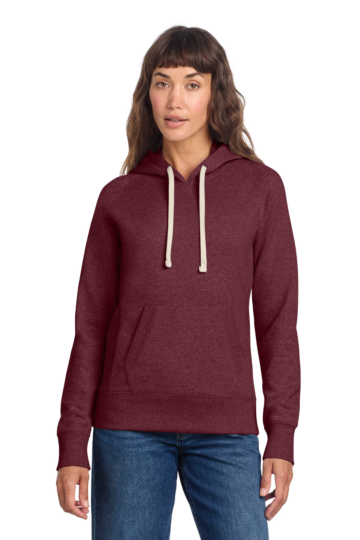 DT8101_maroonheather_model_front