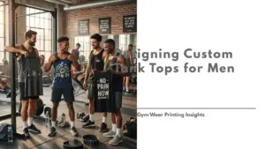 Designing Custom Tank Tops for Men Gym Wear Printing Insights Featured Image