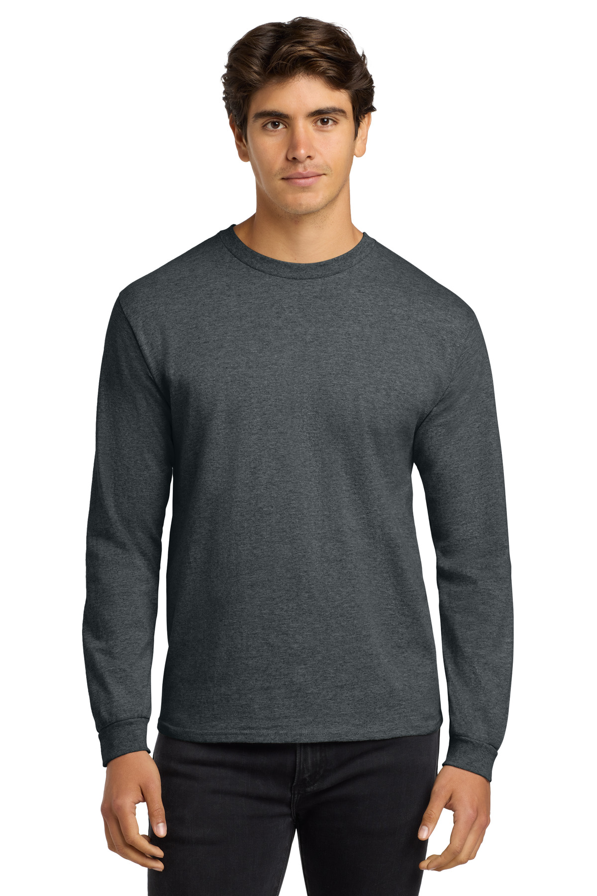 G2400_darkheather_model_front