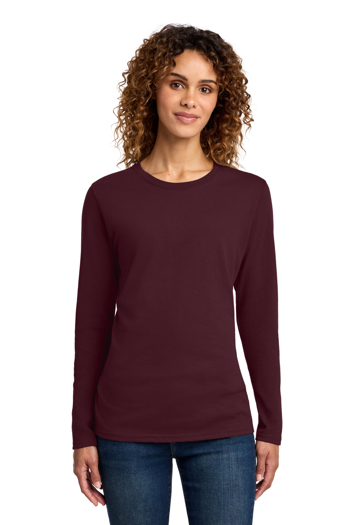 LPC54LS_athleticmaroon_model_front