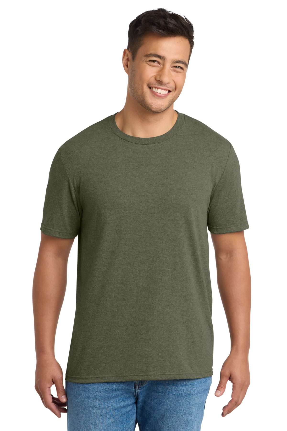 PC330_militarygreenheather_model_front