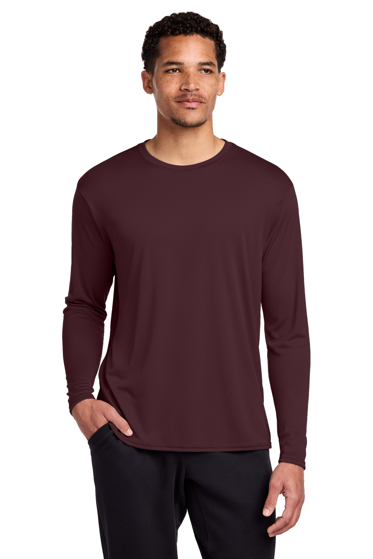 PC380LS_athleticmaroon_model_front