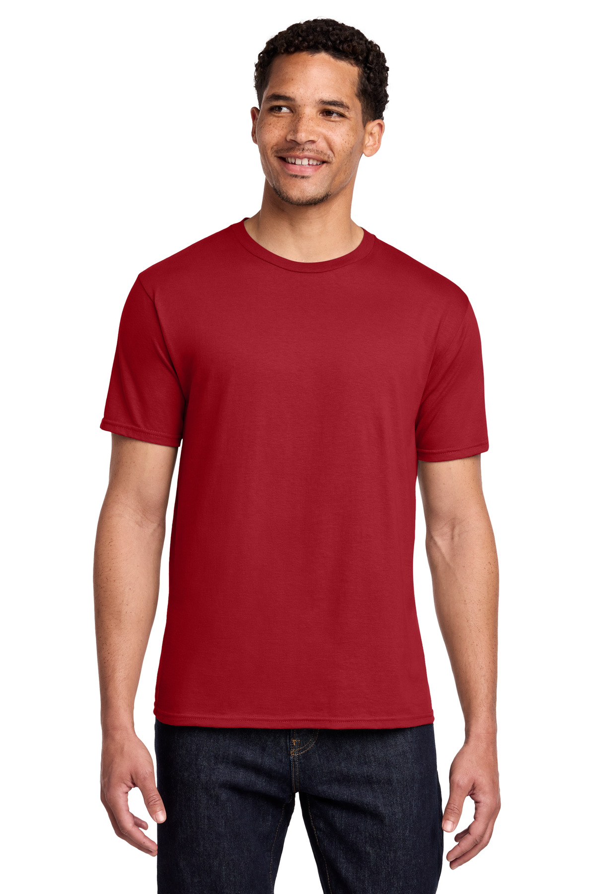 PC450_athleticred_model_front