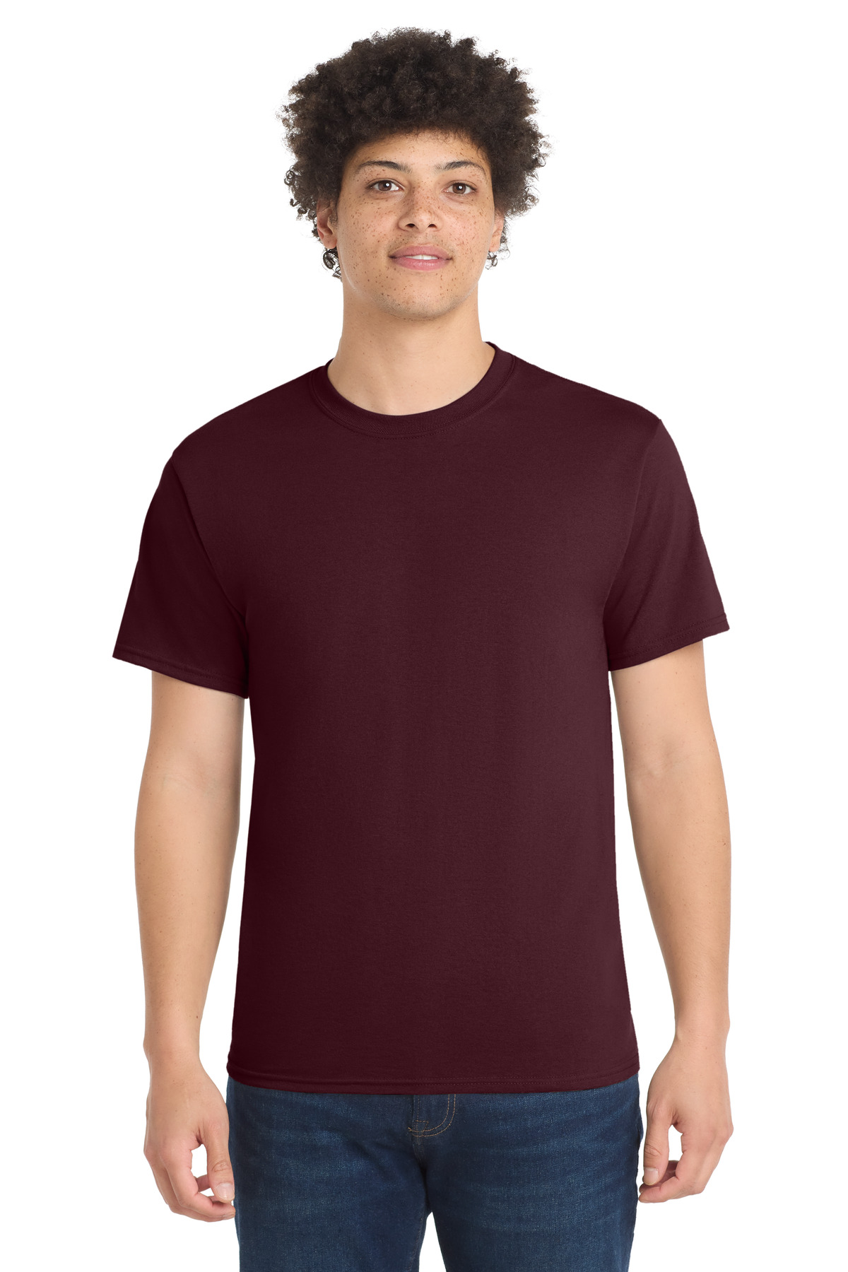 PC55T_athleticmaroon_model_front