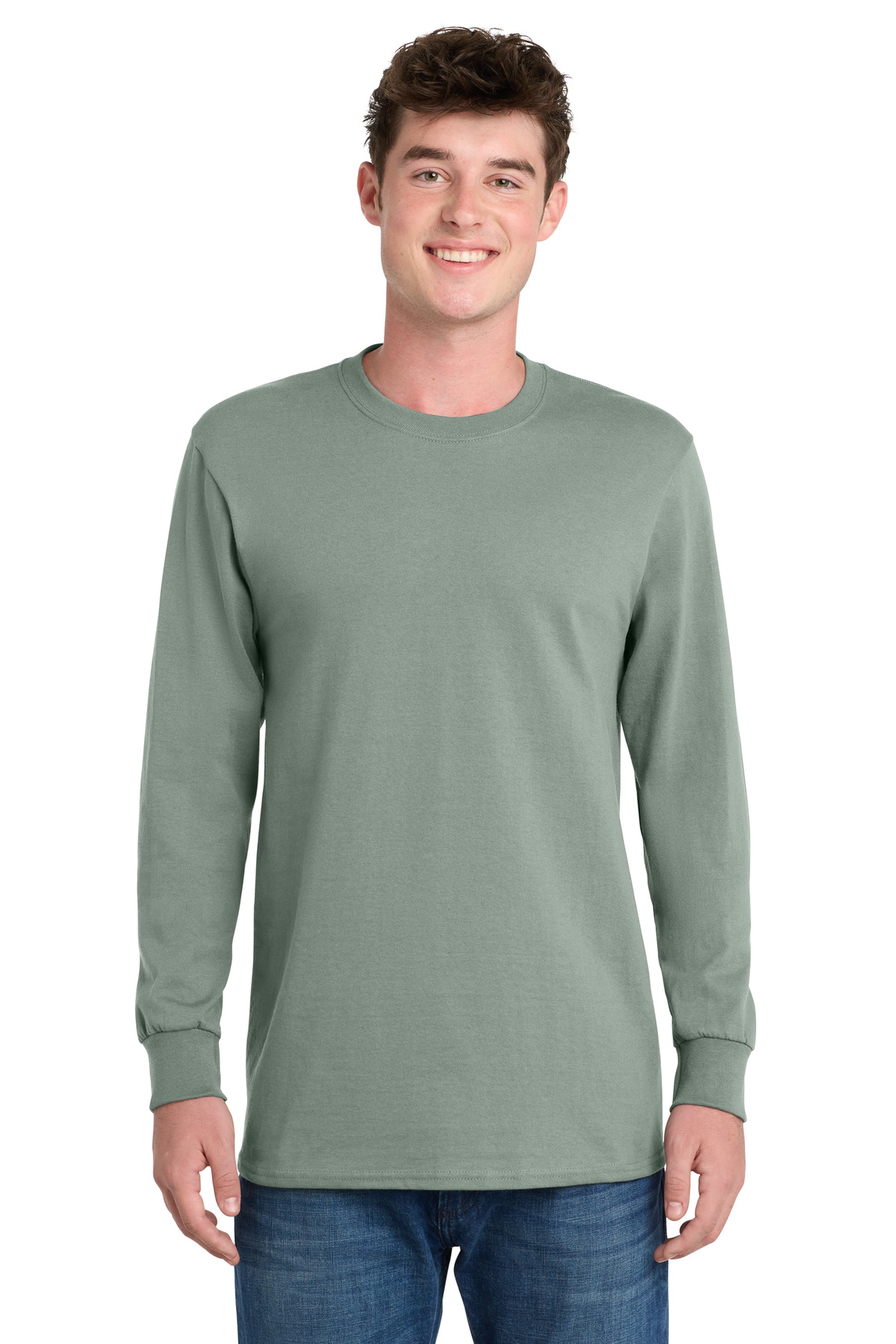 PC61LS_stonewashedgreen_model_front