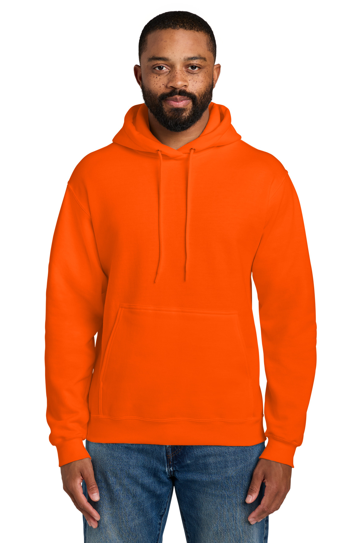 PC90H_safetyorange_model_front
