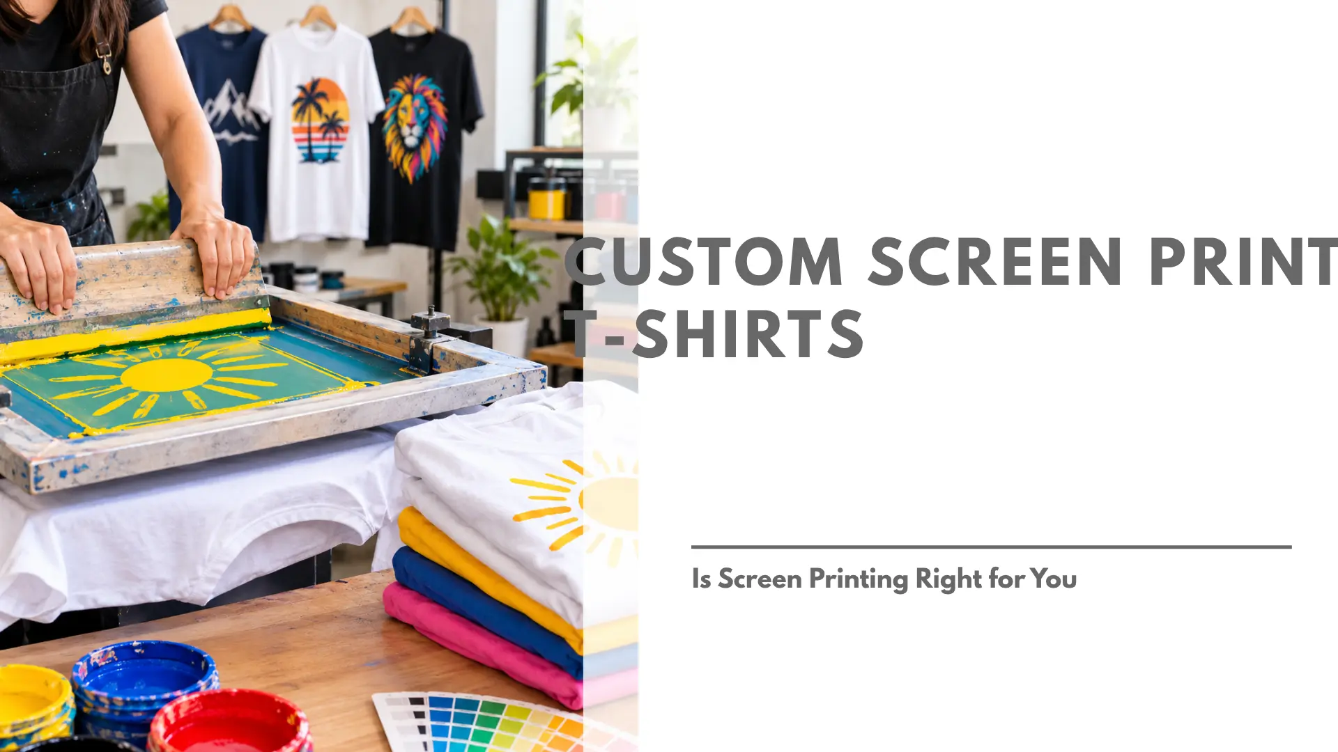 Custom Screen Print T-Shirts Is Screen Printing Right for You Feautured Image - MyNameT (4)